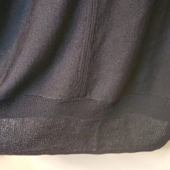 Calvin Klein Black Dolman sleeve knit top - M - Picture 4 of 12